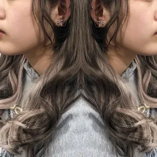 セミロング 🦋美髪／エクステ 🦋アベイクミのヘアスタイル