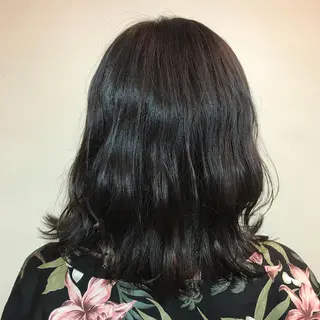 ミディアム 斉藤 未佳のヘアスタイル