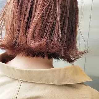 ショート カラー ヘアアレンジ iplus まつげ、眉毛、耳つぼのマツエク・マツパデザイン