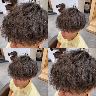 パーマ メンズ メンズ特化LIBER 石川玲央のヘアスタイル