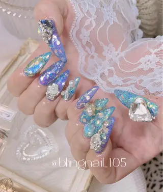 ネイル 23時まで❤︎韓国、 ワンホンネイルのネイルデザイン