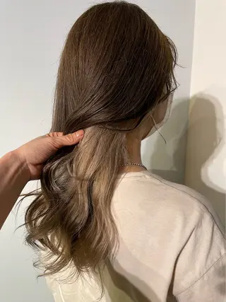 セミロング 🌜 Lulu 🌛 公式/大通のヘアスタイル