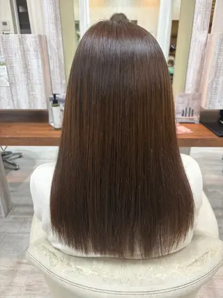 ミディアム 髪質改善×レイヤー 高嶋のヘアスタイル