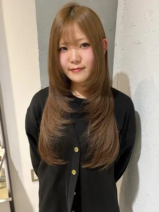 ロング Juna✂️ レイヤー / ボブのヘアスタイル