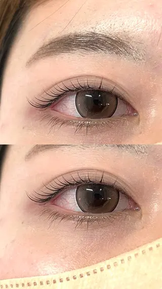 マツエク・マツパ 西林 伶架のヘアスタイル