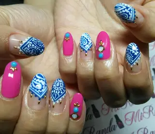 ネイル MiRanda Nail所属・MiRanda 保坂 舞のネイルデザイン