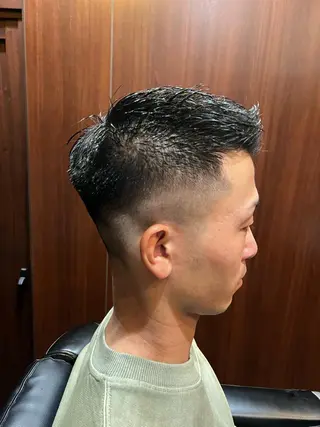 ショート メンズ ヒロ銀座　barber shop秋葉原店所属・佐藤 大和のヘアスタイル