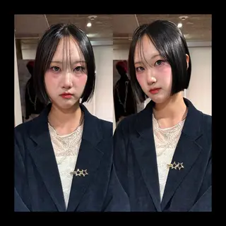 ショート カラー パーマ mai / linoah˚✧のヘアスタイル