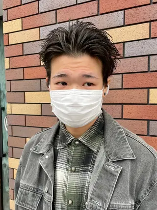 ショート メンズ grAt所属・森 真伊希のヘアスタイル