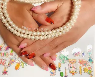 ネイル ラベンダー💖日暮里 ルル💖ネイルのネイルデザイン