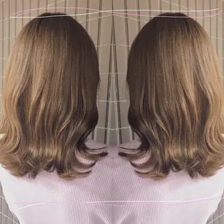 カラー 後藤 陽花子のヘアスタイル