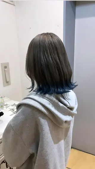 ミディアム 💠つたふうか/ 韓国/メンズヘア💠のヘアスタイル