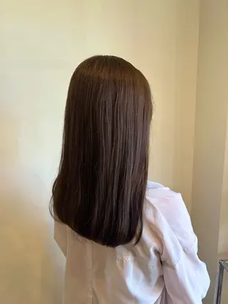 ロング カラー 小島 千夏のヘアスタイル