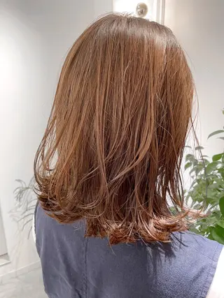 ミディアム カラー カラー/レイヤー /カット泉谷七登のヘアスタイル