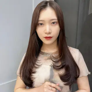 ロング 韓国レイヤー/ 髪質改善🤍芹奈のヘアスタイル