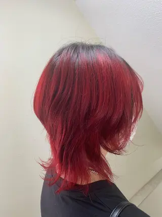 ミディアム カラー 🫧レイヤーカット/ 韓国ヘア🫧白石輝のヘアスタイル