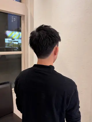 メンズ yuu 練習モデル募集のヘアスタイル