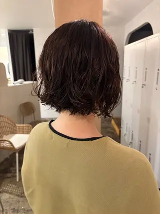 ショート パーマ Chiho / 梅田 / ボブ/ パーマのヘアスタイル