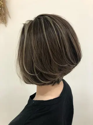 ショート カラー ヘアアレンジ marju銀座 マージュギンザのヘアスタイル