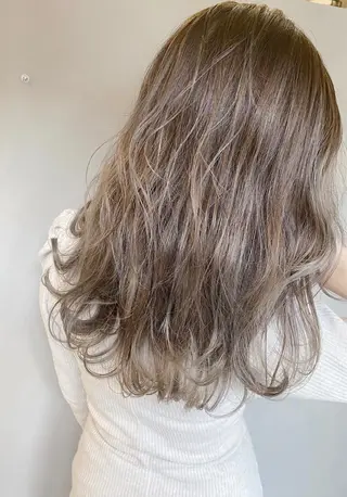 セミロング カラー LA KING GINZA TOKYO所属・🧡ショートの達人 🧡SHOのヘアスタイル