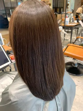 セミロング パーマ 美髪ヘッドスパ🫧 西山紗奈江💆‍♀️のヘアスタイル