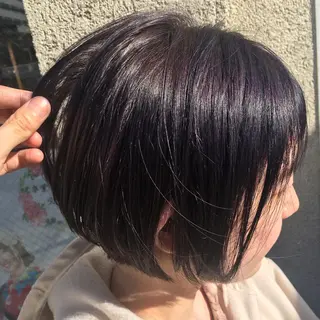ショート カラー 永井 大希のヘアスタイル