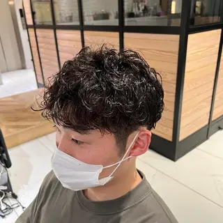 ショート パーマ ヘアアレンジ メンズ ✨ショート・ボブ✨ 🌿‬宮脇 彩華🌿のヘアスタイル