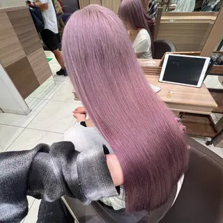 ロング カラー ブリーチ/デザイン 💎ryuyaのヘアスタイル