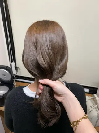 カラー 中野 こころのヘアスタイル