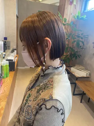ショート カラー Hair Resort regalo 八尾店所属・林 和輝のヘアスタイル