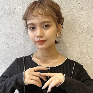 ヘアアレンジ 🩰 柔らかいカラー tomomi🌛のヘアスタイル
