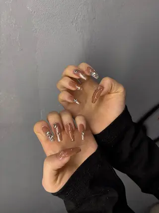 ネイル 【パラジェル・フィルイン】 T&BNAIL STUDIO所属・あまるめ ゆきえのネイルデザイン