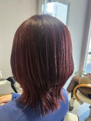 ミディアム カラー 暖色カラー/髪質改善 /メンズ🧡莉南のヘアスタイル