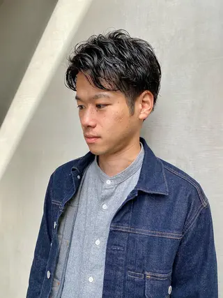 ショート パーマ 板谷みさき /艶ボブ/藤沢美容室のヘアスタイル