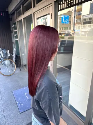 ロング カラー 高橋 みく/ minim 暖色のヘアスタイル