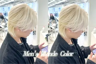 カラー メンズ 渋谷韓国ヘア🇰🇷 SAYAKA🩶ᩚのヘアスタイル