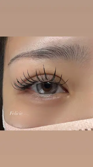 マツエク・マツパ Felicie＊ Sayakaのマツエク・マツパデザイン