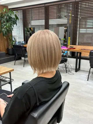 ロング カラー ENA💗NEXT /ハイトーンエクステのヘアスタイル