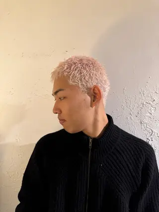 ショート カラー パーマ メンズ 💈メンズ特化💈 TASUKUのヘアスタイル