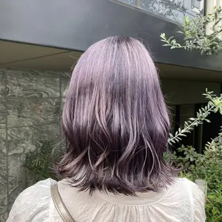カラー 🤍ྀི透ける寒色 Cocoa🤍ྀིのヘアスタイル