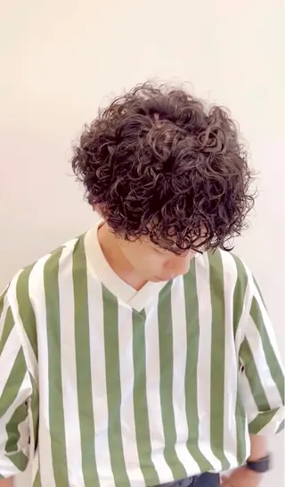 パーマ メンズ 似合わせカット🫧 /パーマRINAのヘアスタイル