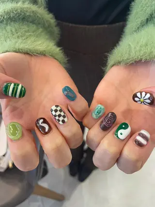 ネイル hair&nail ☯️アイリ☯️のネイルデザイン