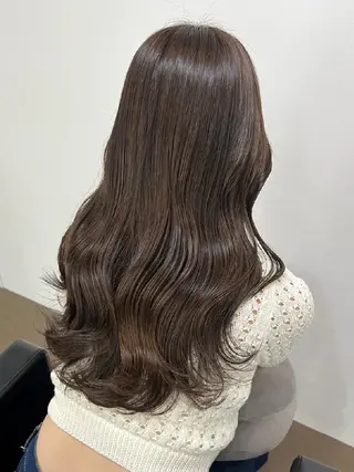 ロング カラー ioe 三宮のヘアスタイル