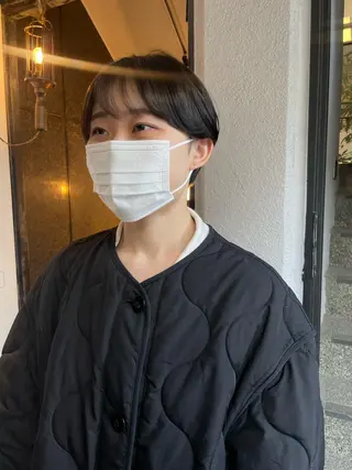 ショート tete nico所属・似合わせ/ヘアカラー nanami🌸のヘアスタイル