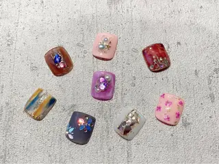 ネイル hair＆nail NO-MU所属・hair＆nail NO-MUのネイルデザイン