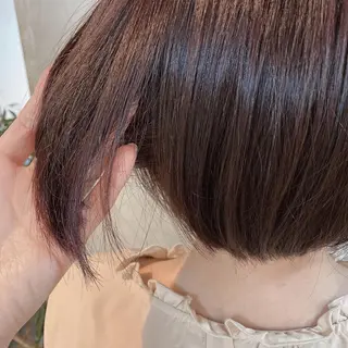 ショート カラー ヘアアレンジ stylist/蛯谷 珠里のヘアスタイル