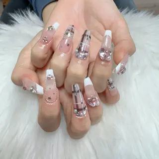 ネイル 🎀 Lemode ワンホンネイル🎀のネイルデザイン