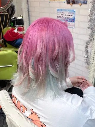 ミディアム カラー Kimura Shinyaのヘアスタイル