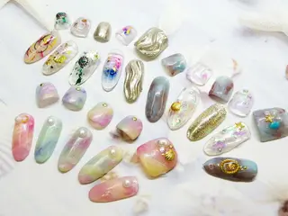 ネイル ティーエヌ 金山駅東口店のネイルデザイン