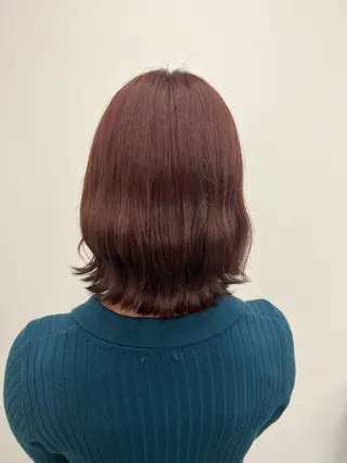 カラー 透明感カラー🩵/ 艶カラー/minaのヘアスタイル